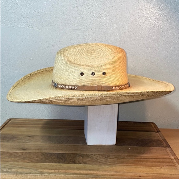 Cody James 20X Straw Cowboy Hat Western Rodeo Ranch Sun Hat Brimmed - Picture 2 of 11
